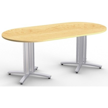 Special-T Table, Racetrack, 2Legs, 42inx84inx29in, BN SCTS4XCTR4284KM